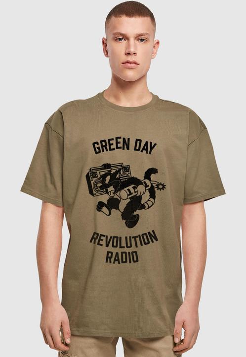 Produktbild Merchcode Green Day Revolution Radio Oversize Tee - 190655 (L)