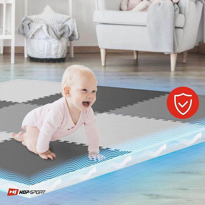 Produktbild Hs Hop-Sport Rutschfestes 9er Puzzlematten-Set (1 cm)