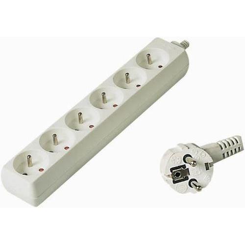 Thumbnail - PremiumCord, Steckdosenleiste, PP6-07 power extension 6 AC outlet(s) White (6 x)