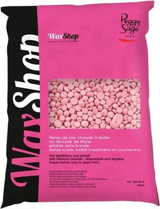 Peggy Sage Wax Shop perełki wosku do depilacji Rożane 800g (800 g)