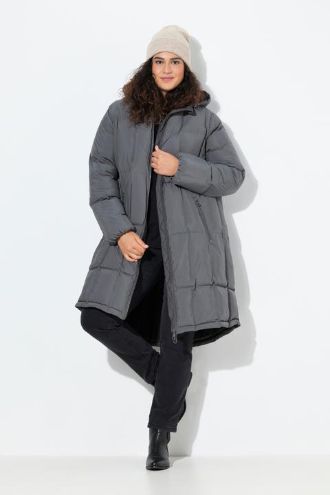 Image du produit Ulla Popken Manteau léger HYPRAR, capuche, déperlant