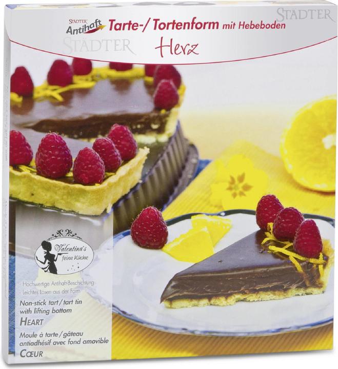 Actual product image Städter Tart pan heart (23 cm)