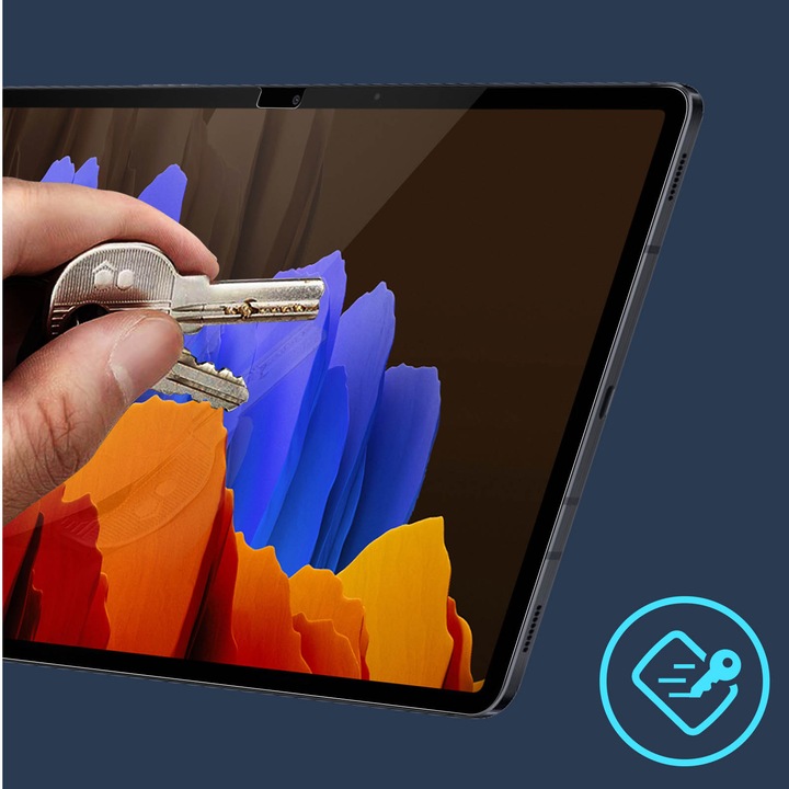 Produktbild Avizar Kristallklare Folie, Glas-Displayschutz (1 Stück, Galaxy Tab S8+)