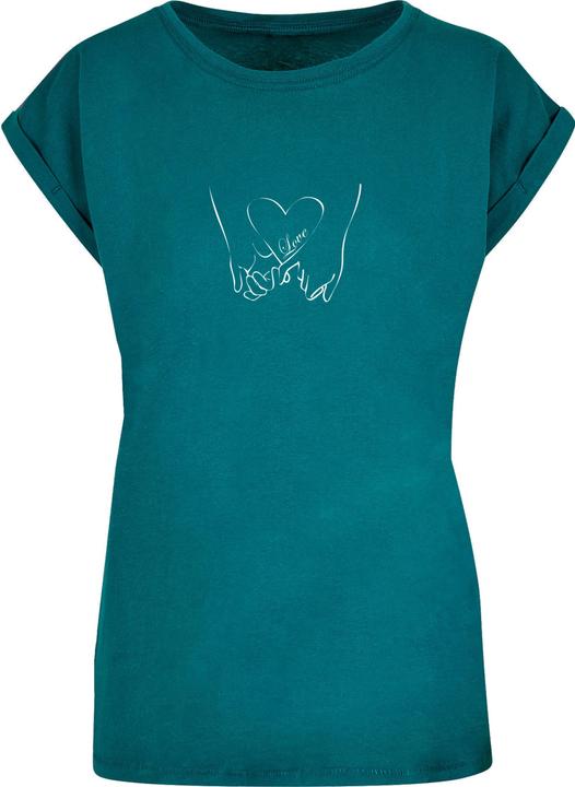 Produktbild Merchcode Ladies Love 2 Extended Shoulder Tee - 113379 (L)
