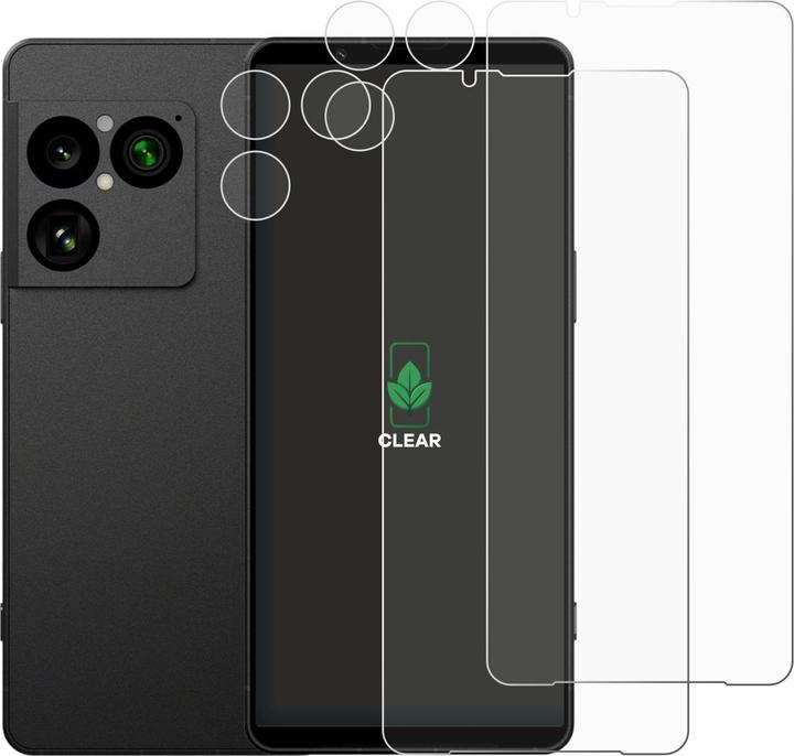Produktbild ScreenLeaf Schutzfolie für Sony Xperia 1 VIII (Display+Kamera) nachhaltiger Displayschutz Display Schutz Folie (2 Stk., Sony Xperia 1 VII)