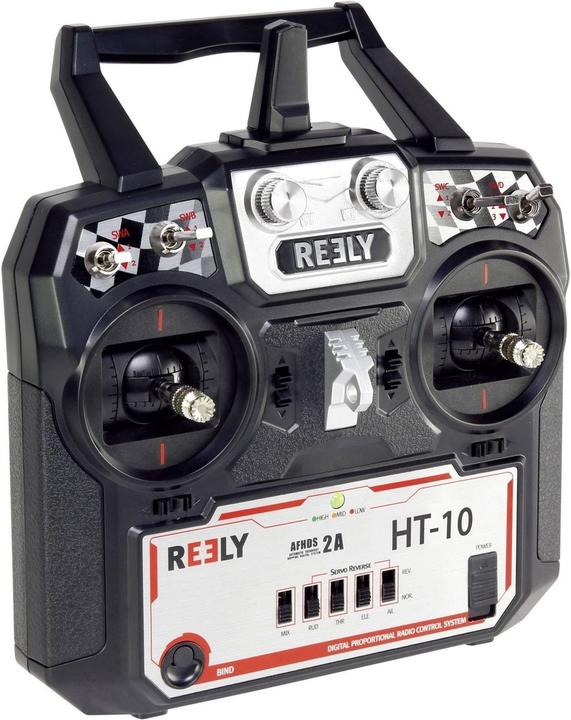 Actual product image Reely HT-10 handheld remote control 2.4G