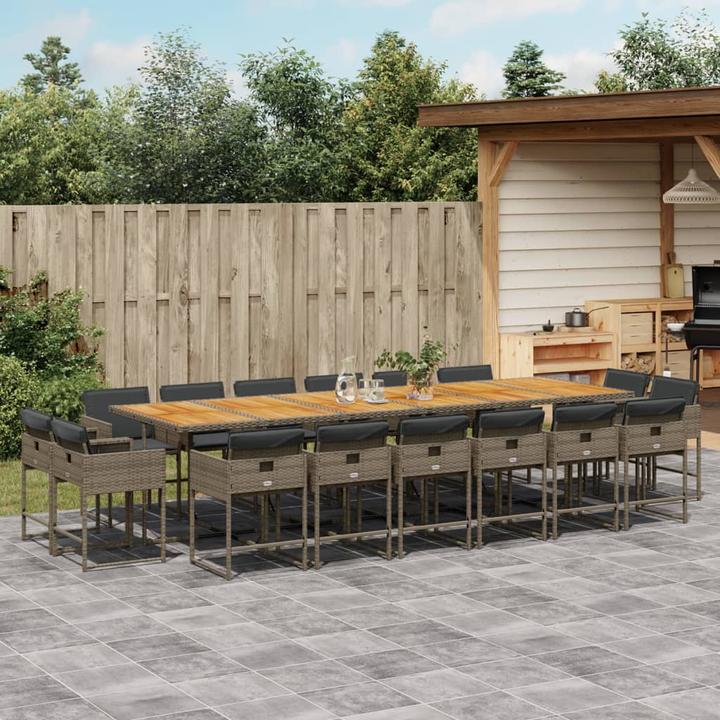 Produktbild vidaXL Garten Essgruppe (330 x 106 x 73 cm)