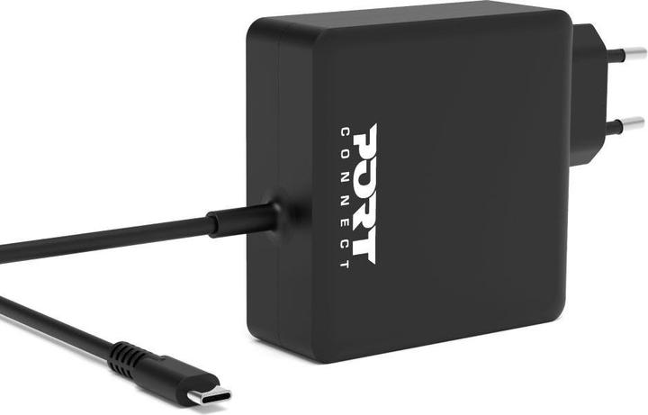 Image du produit Port Designs 900097B-EU Chargeur pour appareils mobiles Noir (65 W, 1 portion)