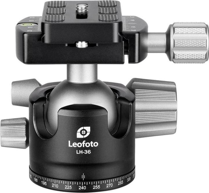 Leofoto head LH-36 + QP-70N head (Kugelkopf)