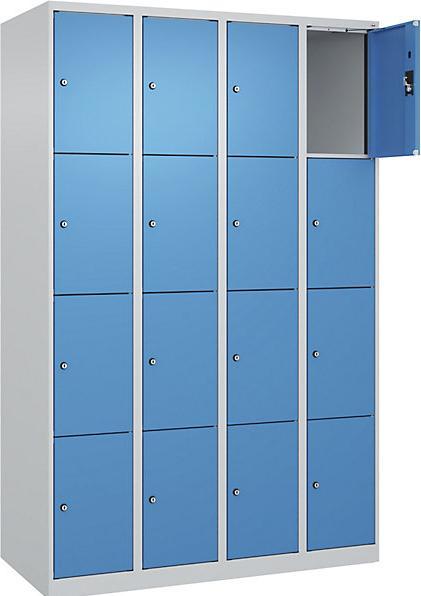 Actual product image kaiserkraft 4-compartment locker Evolo PLUS (120 cm, 185 cm)