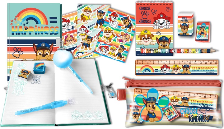 Actual product image Paw Patrol Writing set 7pcs.