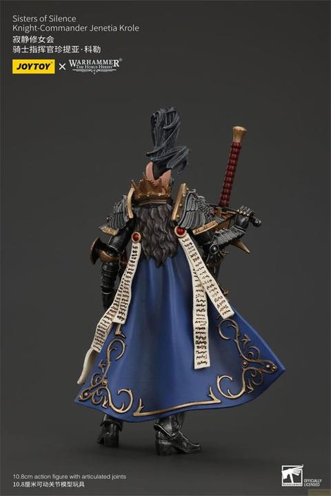 Produktbild Joy Toy Warhammer The Horus Heresy Actionfigur Sisters of SilenceKnight-Commander Jenetia Krole 19 cm