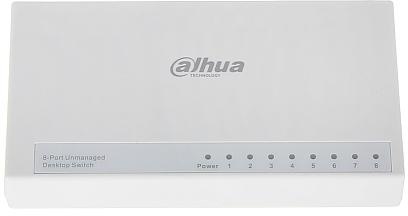 Actual product image Dahua Switch||PFS3008-8ET-L-V2|Type L2|DH-PFS3008-8ET-L-V2 (8 Ports)
