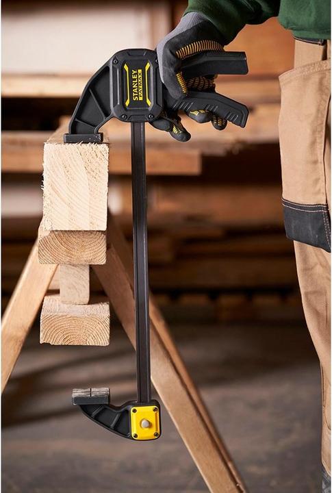 Produktbild Stanley Einhandzwinge Fatmax L, 600 mm (600 mm)