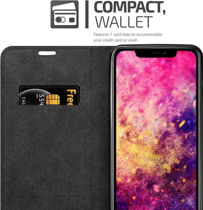 Immagine prodotto Cadorabo Copertina magnetica invisibile del libro (Apple iPhone 12, Realme 12 Pro+)