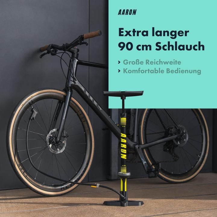 Produktbild Aaron Standpumpe mit Manometer