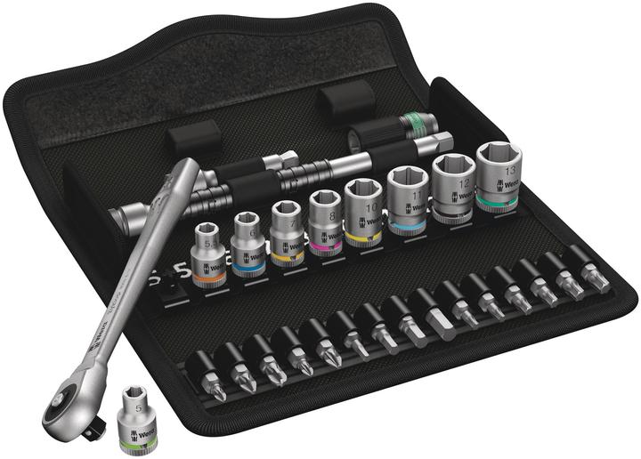 Image du produit Wera 8100 SA 7 Jeu cliquet Zyklop Metal (11 mm, 12 mm, 13 mm, 7 mm, 10 mm, 8 mm, 5,5 mm, 5 mm, 6 mm)