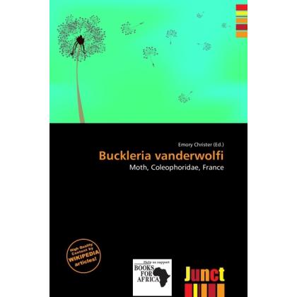 Buckleria vanderwolfi, Fachbücher von Emory Christer
