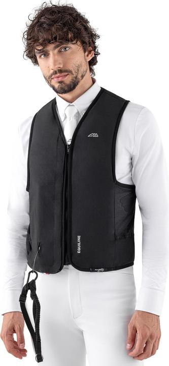 Actual product image Equiline equestrian airbag vest without back protection eclair (XXL)