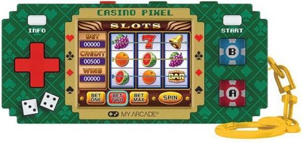 Produktbild MyArcade My Arcade Casino Pixel Casino Portable Gaming System