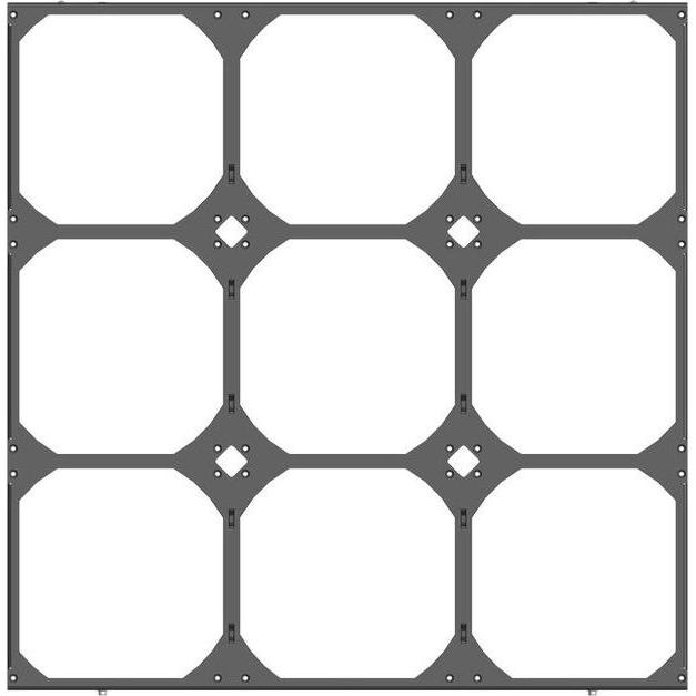 Thumbnail - Watercool MO-RA IV 400 Lüfterrahmen - 140mm, schwarz, PC Lüfter Zubehör, Schwarz