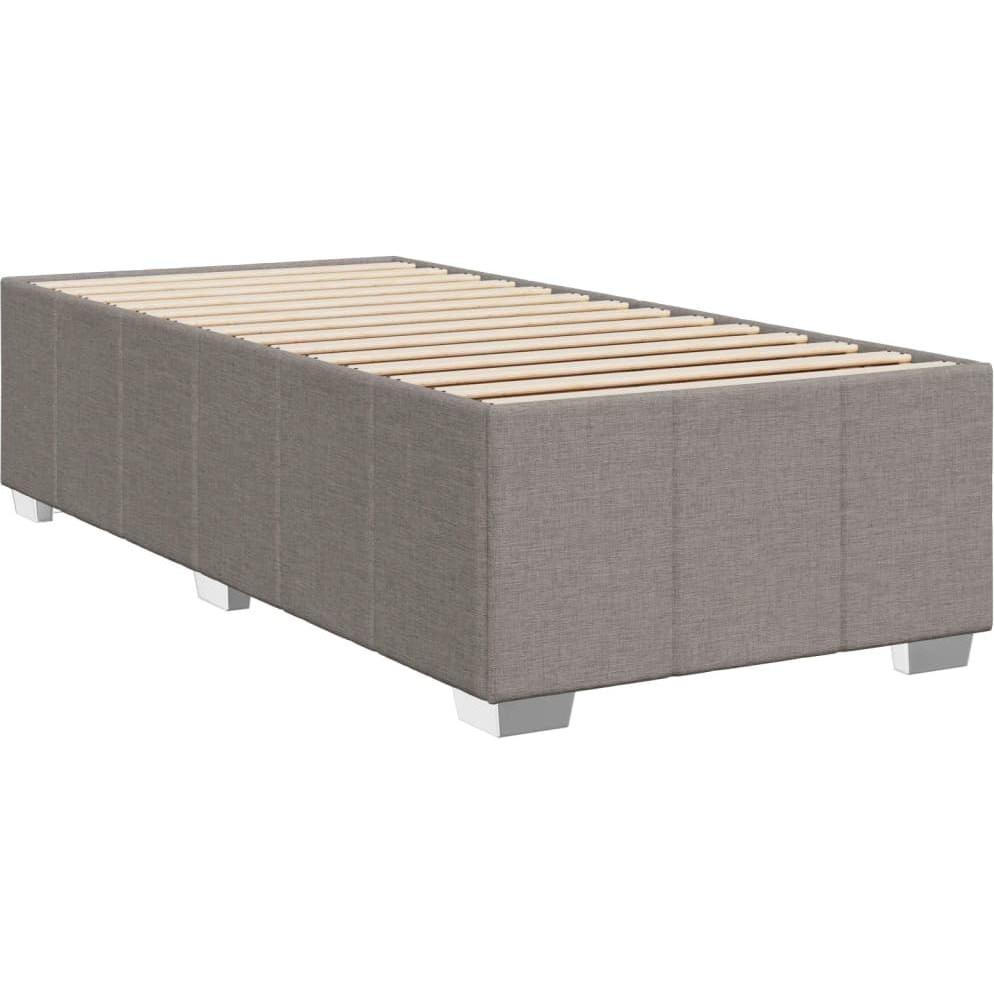 Thumbnail - VidaXL, Bett, Bo x springbett mit Matratze 90 x 190 cm Stoff (90 x 190 cm)