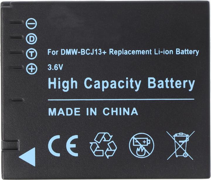 Image du produit Panasonic Akku DMW-BCJ13E, DMC-LX5, DMW-BCJ13 (Batterie de l'appareil photo)