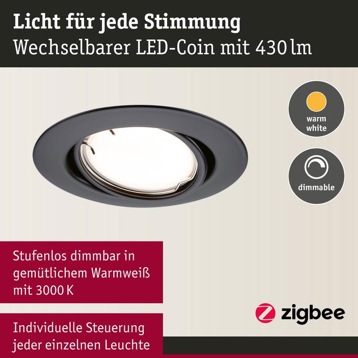 Produktbild Paulmann Einbauleuchte Base Set (430 lm)
