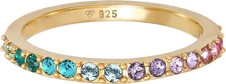 Immagine prodotto Elli Anello a fascia, multicolore (58, 925 Argento)