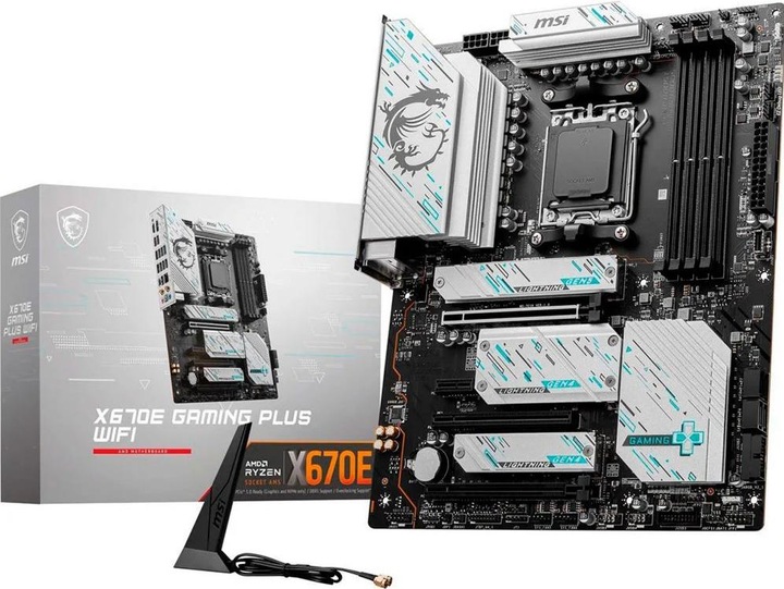 Produktbild MSI X670E GAMING PLUS WIFI (AM5, AMD X670E, ATX)