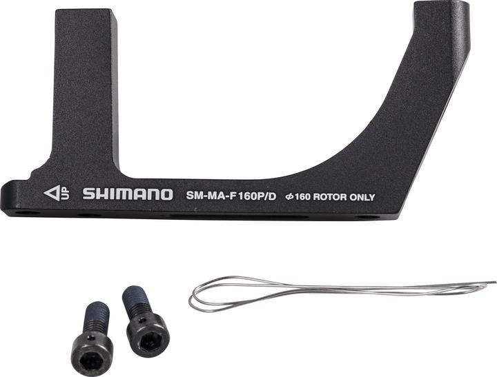 Produktbild Shimano Flat Mount Road Scheibenbremsadapter PM/FM 160mm vorne