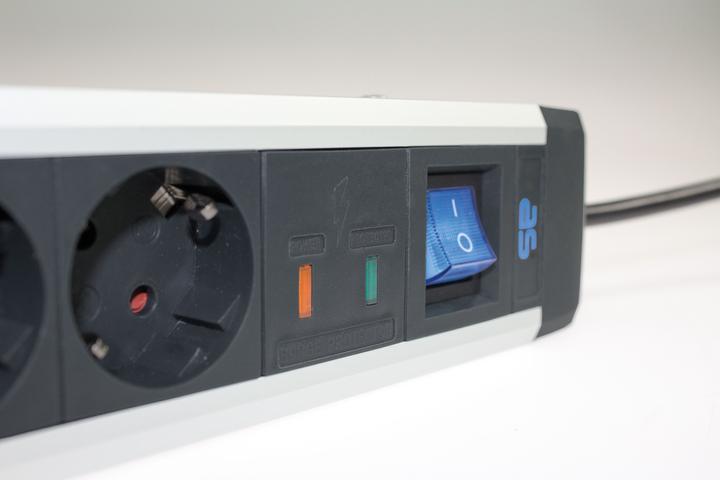 Actual product image As - Schwabe 18364 Surge protection socket strip protective contact (4 x, CEE 7/3, 1.50 m)