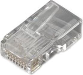 Produktbild MH Connectors Modularer Steckverbinder, Stecker, RJ45, Gerade, Positionen - 8, Anzahl Kontakte - 8, Ungeschirmt
