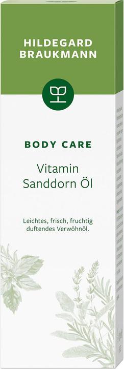 Actual product image Hildegard Braukmann BODY CARE Vitamin Sea Buckthorn Oil (Body oil, 200 ml)