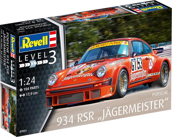 Produktbild Revell Porsche 934 RSR Jägermeister