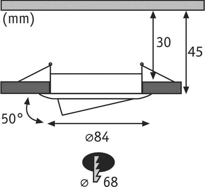 Produktbild Paulmann Einbauleuchte Nova Set (460 lm)