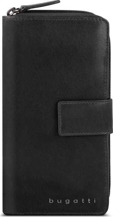 Actual product image Bugatti Valencia wallet RFID protection leather 10 cm