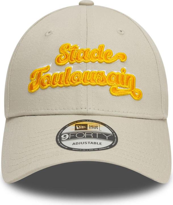 Actual product image New Era 9Forty Strapback Cap - Stade Toulousain Rugby stone