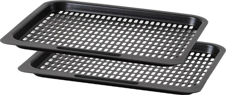 Productafbeelding Inventum GF1200HLD - Airfryer oven - Heteluchtfriteuse met roterende mand - Inhoud 12 liter - Zwart/RVS