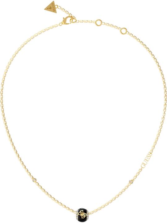 Actual product image Guess Modern Gold Plated 4G Loop Necklace JUBN02281JWYGBKT/U (Stainless steel, 40.5 cm)