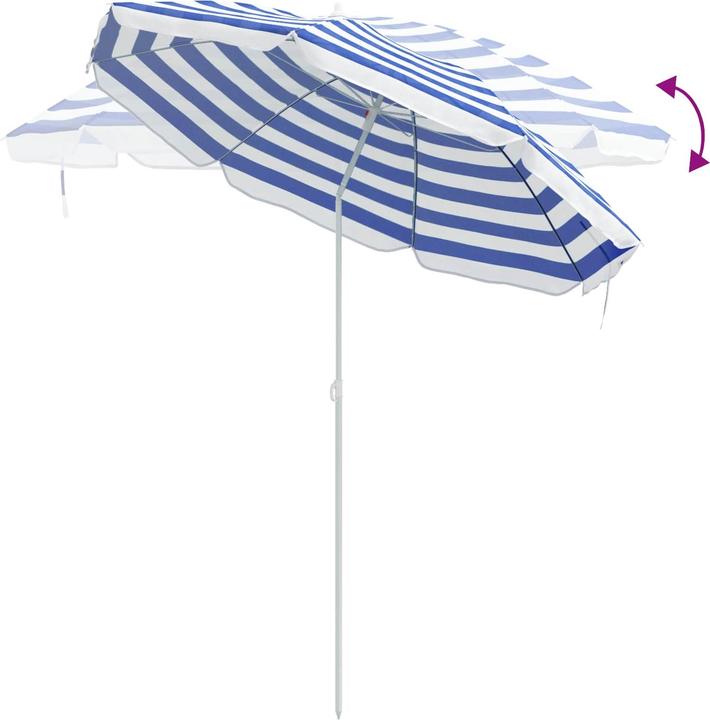 Immagine prodotto vidaXL Ombrellone da spiaggia (2.06 m)