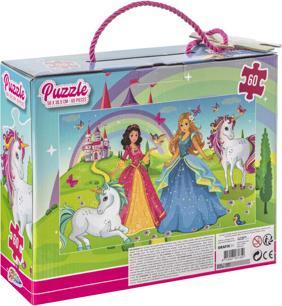 Produktbild Grafix Bodenpuzzle Prinzessinnen, 60tlg. (60 Teile)