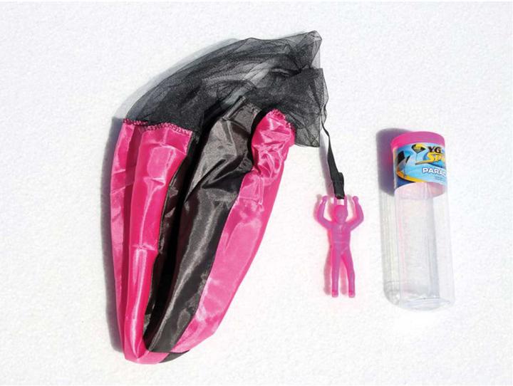 Modellbau Lindinger fallschirmspringer konrad pink