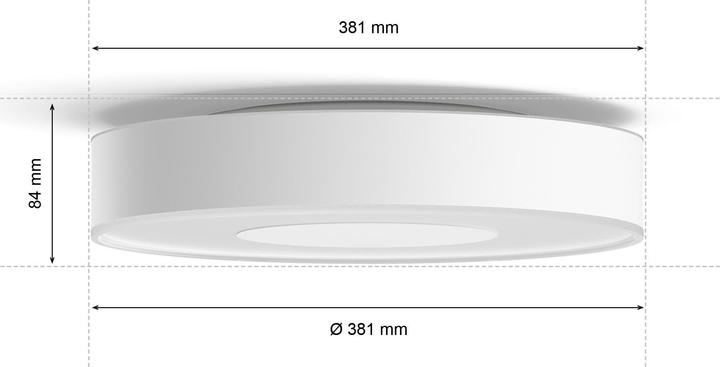 Actual product image Philips Hue White & Color Ambiance Infuse (2400 lm)