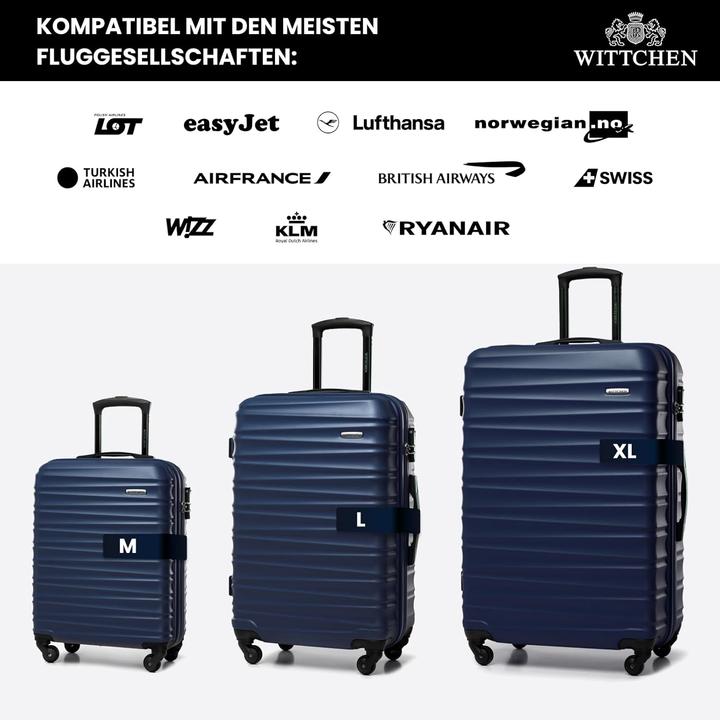 Image du produit Wittchen 3-teiliges Koffer-Set (96 l)