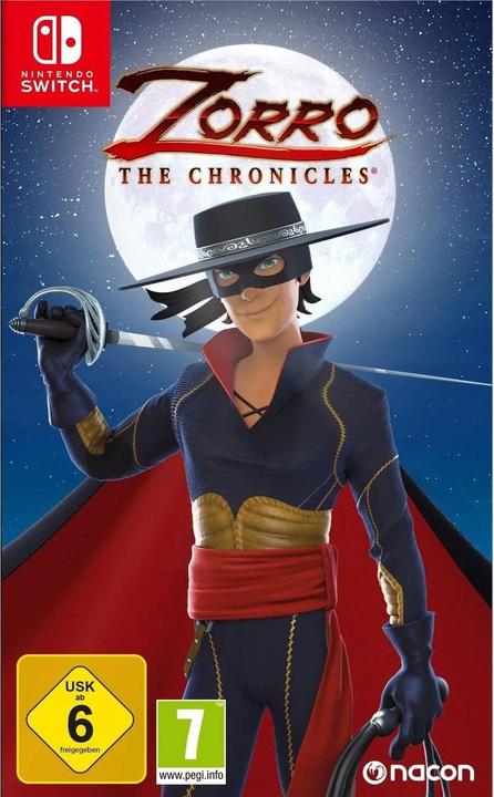 Nacon Gaming Zorro: The Chronicles (Switch, Switch Lite, Switch OLED, DE, FR)
