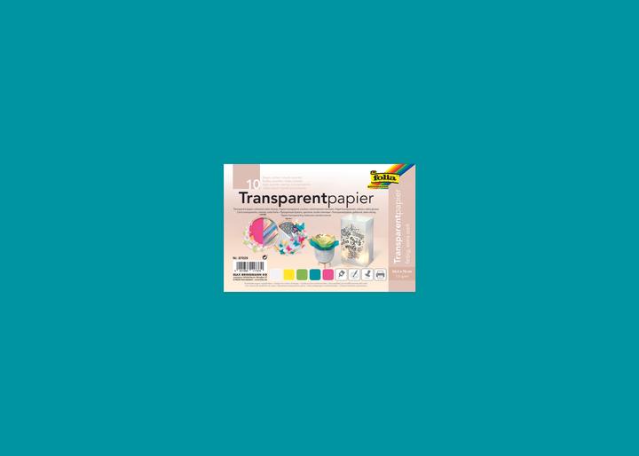 Image du produit Folia Papier transparent "Candy", 505 x 700 mm, 115 g/qm (115 g/m²)