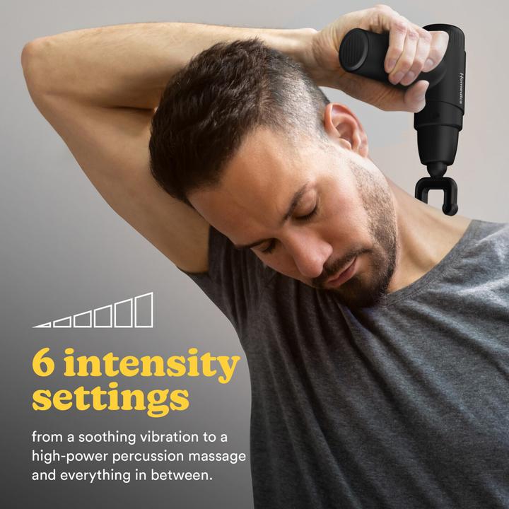 Actual product image Homedics PGM-45BK NOVO Mini Massage Gun (6 Steps, 60 min)