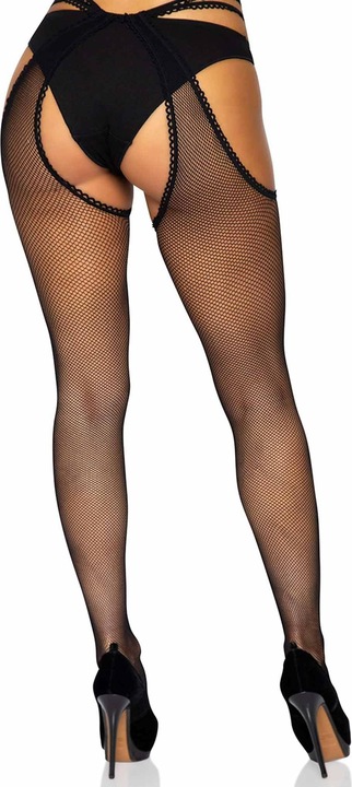 Image du produit Leg Avenue Bas avec porte-jarretelles (Taille unique)