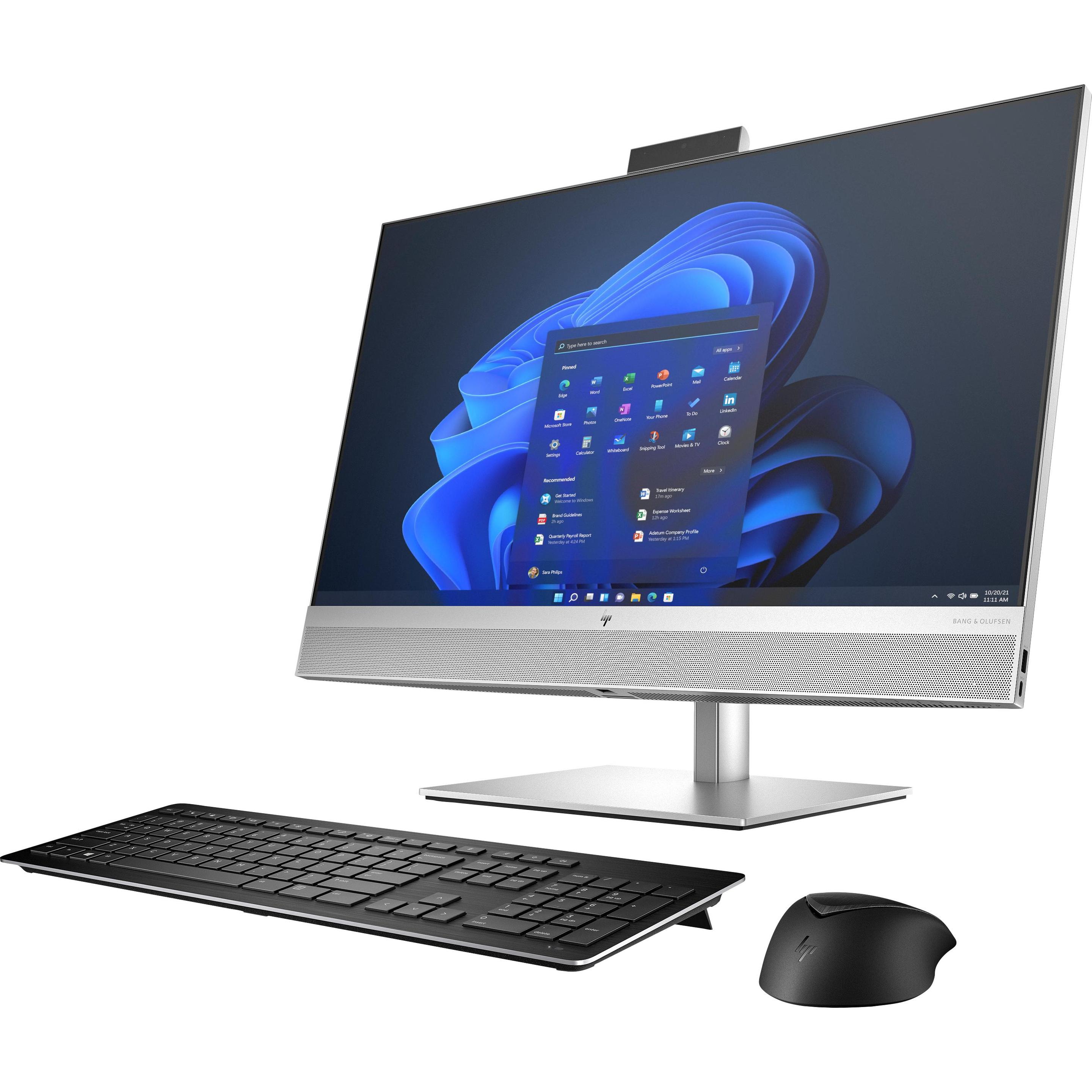 HP EliteOne 870 G9 (1000 GB, 64 GB, Intel Core i9-14900), PC, Silber